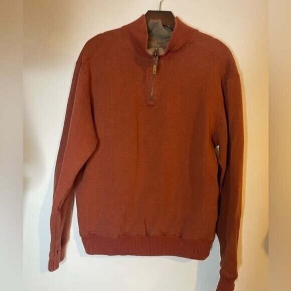 Other - Men's Orange Pullover Sweater